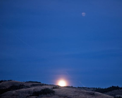 Photograph of a sunset